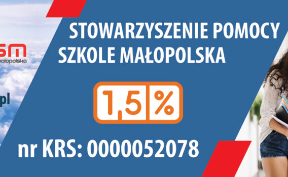 1,5 % swojego podatku z deklaracji rocznej PIT dla „Krakowiaka”